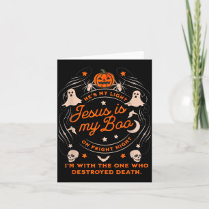 Jezus Is Mijn Boo Soky Christelijk Grappig Hallowe Kaart