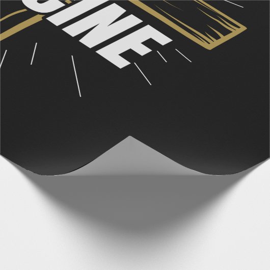 Jezus is mijn Christelijke geloof in het vaccin Cadeaupapier (Hoek)