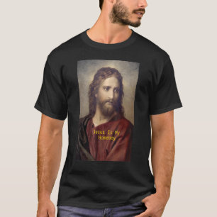 Jezus is mijn Christelijke homeboy-religie T-shirt