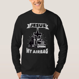 Jezus is mijn Christelijke vliegenwagen die T best T-shirt