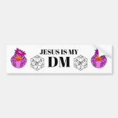 Jezus is mijn DM Bumpersticker (Voorkant)