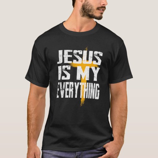 Jezus is mijn enige God Savior T-shirt (Voorkant)