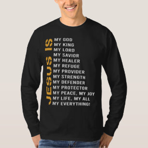 Jezus is mijn enige Jezus. T-shirt