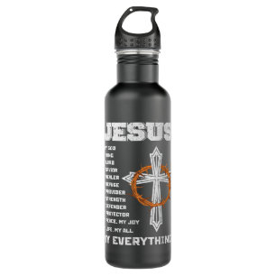  Jezus is mijn enige Waterfles