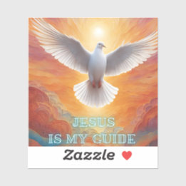 Jezus is mijn gids sticker