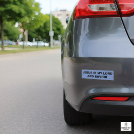 "Jezus Is Mijn Heer En Redder" bumpersticker