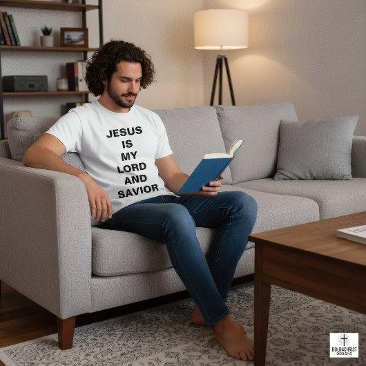 "Jezus is mijn Heer en Redder" Mannen T-shirt