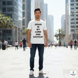 "Jezus is mijn Heer en Redder" Mannen T-shirt