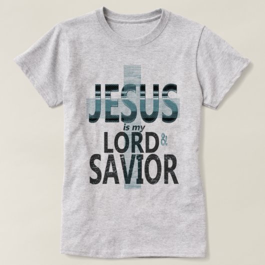Jezus is mijn Heer en Savior Women's T-Shirt (Design voorkant)