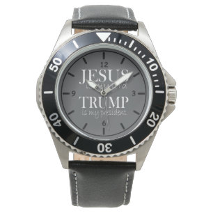 Jezus is mijn Heer Trump is mijn President Horloge