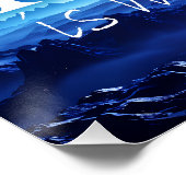 Jezus is mijn Heer Trump is mijn President Perfect Poster (Hoek)