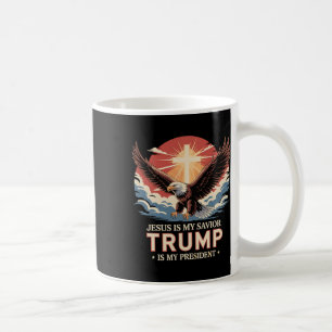 Jezus Is Mijn Heiland Trump Is Mijn President Bijb Koffiemok
