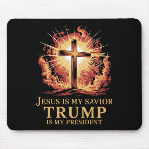 Jezus Is Mijn Heiland Trump Is Mijn President Chri Muismat
