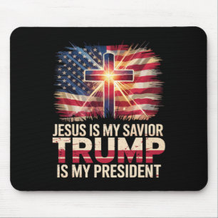 Jezus Is Mijn Heiland Trump Is Mijn President Chri Muismat
