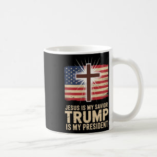 Jezus Is Mijn Heiland Trump Is Mijn President Poli Koffiemok