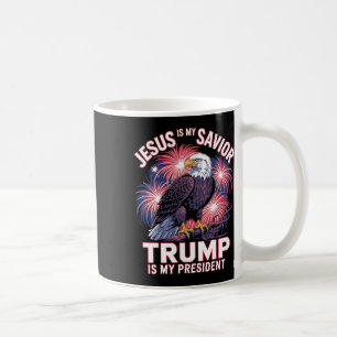 Jezus Is Mijn Heiland Trump Is Mijn President Reli Koffiemok