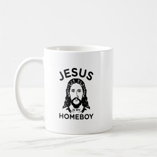 Jezus is mijn Homeboy Koffiemok (Links)