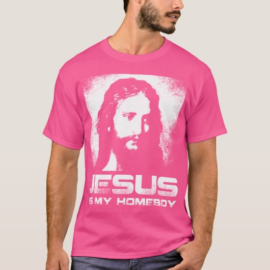 Jezus is mijn Homeboy T-shirt (Voorkant)