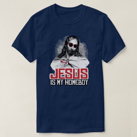 Jezus is mijn homeboy T-shirt (Design voorkant)