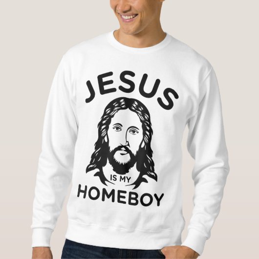 Jezus is mijn Homeboy Trui (Voorkant)