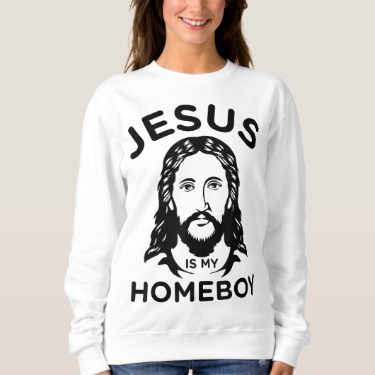 Jezus is mijn Homeboy Trui (Voorkant)