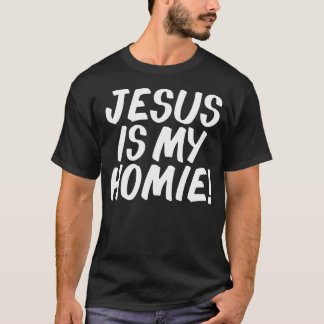 Jezus is mijn homie Funny Jesus Volger Christelijk T-shirt