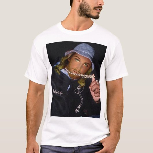 Jezus is mijn huisjongen t-shirt (Voorkant)