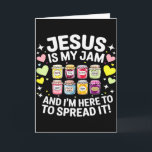 Jezus Is Mijn Jam En Ik Ben Hier Om Christelijk Bi Kaart<br><div class="desc">Jezus Is Mijn Jam En Ik Ben Hier Om Christelijke Bijbeltekst Te Verspreiden _2</div>