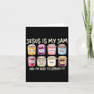 Jezus Is Mijn Jam En Ik Ben Hier Om Christelijk Bi Kaart