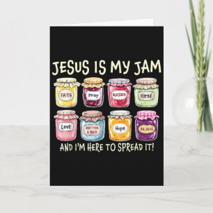 Jezus Is Mijn Jam En Ik Ben Hier Om Christelijk Bi Kaart