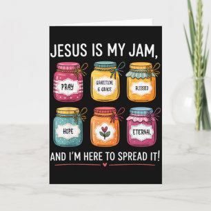 Jezus Is Mijn Jam En Ik Ben Hier Om Christelijke B Kaart