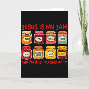 Jezus Is Mijn Jam En Ik Ben Hier Om Christelijke B Kaart