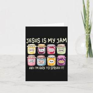 Jezus Is Mijn Jam En Ik Ben Hier Om Christelijke B Kaart