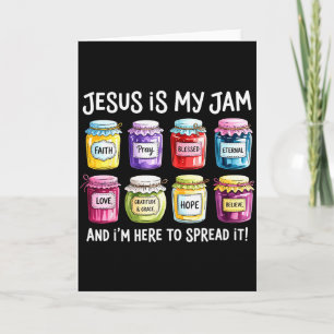 Jezus Is Mijn Jam En Ik Ben Hier Om Christelijke B Kaart