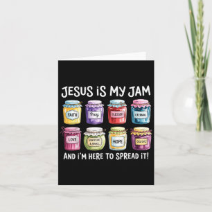 Jezus Is Mijn Jam En Ik Ben Hier Om Christelijke B Kaart