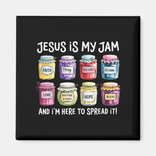 Jezus is mijn jam en ik ben hier om Christelijke b Magneet
