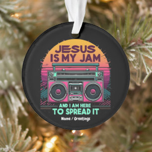 Jezus is mijn jam en ik ben hier om het geloof te ornament