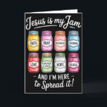 Jezus Is Mijn Jam Ik Ben Hier Om Het Te Verspreide Kaart<br><div class="desc">Jezus Is Mijn Jam Ik Ben Hier Om Het Te Verspreiden Christelijk</div>