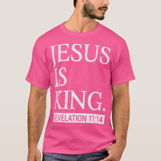 Jezus is mijn Koning Christelijke Bijbelvers Geloo T-shirt