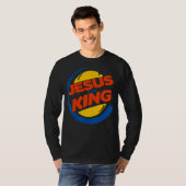 Jezus is mijn koning t-shirt (Voorkant volledig)
