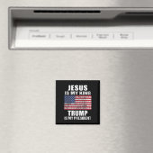 Jezus is mijn Koning, Trump is mijn President Magneet (Insitu (Vaatwasser))