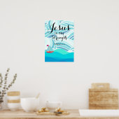 Jezus is mijn Kracht Poster (Keuken)