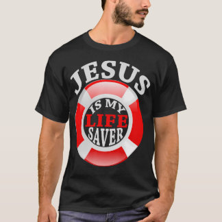 Jezus is mijn levensreddende Christelijke Shirt vo