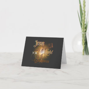 Jezus is mijn licht - Halloween Bedankkaart