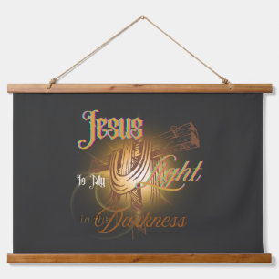 Jezus Is Mijn Licht – Halloween Hangend Wandkleed