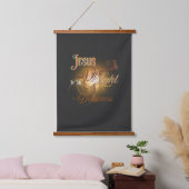 Jezus Is Mijn Licht – Halloween Hangend Wandkleed (Slaapkamer)