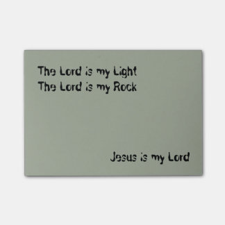 Jezus is mijn Lord Post-it® notes 4 x 3