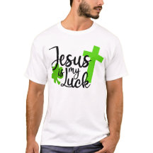 Jezus is mijn Luck T-shirt