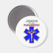 JEZUS IS MIJN PARAMEDICUS MAGNEET (Voorkant / Achterkant)