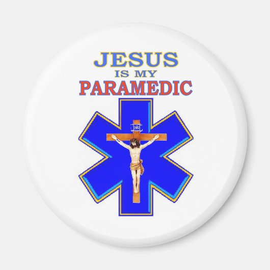 JEZUS IS MIJN PARAMEDICUS MAGNEET (Voorkant)
